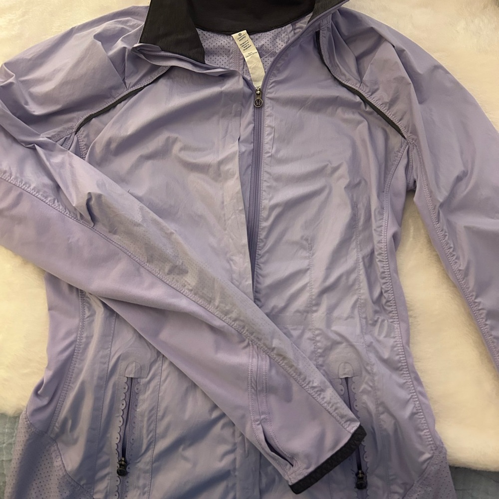 lululemon athletica Light Purple Rain Jacket